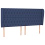 Cabecero con orejas de tela azul 183x23x118/128 cm de vidaXL, Cabeceros y pies de cama - Ref: Foro24-3118312, Precio: 164,50 ...
