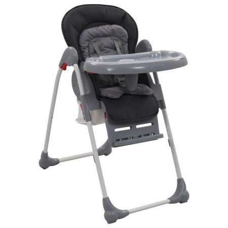 Trona de bebé gris de vidaXL, Sillas y tronas para niños - Ref: Foro24-10188, Precio: 92,83 €, Descuento: %