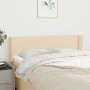 Cabecero de tela color crema 147x16x78/88 cm de vidaXL, Cabeceros y pies de cama - Ref: Foro24-3118491, Precio: 69,38 €, Desc...