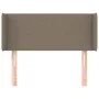 Cabecero de tela gris taupe 83x16x78/88 cm de vidaXL, Cabeceros y pies de cama - Ref: Foro24-3118466, Precio: 44,72 €, Descue...