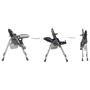 Trona de bebé gris de vidaXL, Sillas y tronas para niños - Ref: Foro24-10188, Precio: 92,83 €, Descuento: %