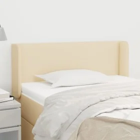 Cabecero de tela color crema 83x16x78/88 cm de vidaXL, Cabeceros y pies de cama - Ref: Foro24-3118467, Precio: 48,30 €, Descu...