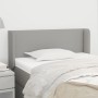 Cabecero de tela gris claro 103x16x78/88 cm de vidaXL, Cabeceros y pies de cama - Ref: Foro24-3118478, Precio: 41,21 €, Descu...