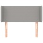 Cabecero de tela gris claro 103x16x78/88 cm de vidaXL, Cabeceros y pies de cama - Ref: Foro24-3118478, Precio: 41,21 €, Descu...