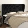Headboard with light gray velvet ears 183x23x118/128 cm by vidaXL, Headboards and footboards - Ref: Foro24-3118354, Price: 18...