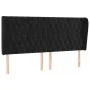 Headboard with light gray velvet ears 183x23x118/128 cm by vidaXL, Headboards and footboards - Ref: Foro24-3118354, Price: 18...