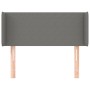 Cabecero de tela gris oscuro 83x16x78/88 cm de vidaXL, Cabeceros y pies de cama - Ref: Foro24-3118463, Precio: 41,24 €, Descu...