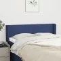 Cabecero de tela azul 147x16x78/88 cm de vidaXL, Cabeceros y pies de cama - Ref: Foro24-3118492, Precio: 66,47 €, Descuento: %