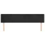 Kopfteil aus schwarzem Samt, 203 x 16 x 78/88 cm von vidaXL, Kopf- und Fußteile - Ref: Foro24-3118556, Preis: 81,24 €, Rabatt: %