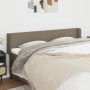 Cabecero de tela gris taupe 163x16x78/88 cm de vidaXL, Cabeceros y pies de cama - Ref: Foro24-3118498, Precio: 80,61 €, Descu...