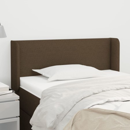Cabecero de tela gris oscuro 93x16x78/88 cm de vidaXL, Cabeceros y pies de cama - Ref: Foro24-3118473, Precio: 44,24 €, Descu...