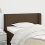 Cabecero de tela gris oscuro 93x16x78/88 cm de vidaXL, Cabeceros y pies de cama - Ref: Foro24-3118473, Precio: 44,24 €, Descu...
