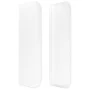 Cabecero de cuero sintético blanco 83x16x78/88 cm de vidaXL, Cabeceros y pies de cama - Ref: Foro24-3118561, Precio: 45,58 €,...