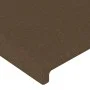 Cabecero de tela marrón oscuro 83x16x78/88 cm de vidaXL, Cabeceros y pies de cama - Ref: Foro24-3118465, Precio: 41,90 €, Des...