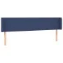 Kopfteil aus blauem Stoff, 183 x 16 x 78/88 cm von vidaXL, Kopf- und Fußteile - Ref: Foro24-3118508, Preis: 63,49 €, Rabatt: %