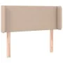Kopfteil aus Cappuccino-Kunstleder, 93 x 16 x 78/88 cm von vidaXL, Kopf- und Fußteile - Ref: Foro24-3118571, Preis: 51,75 €, ...