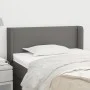 Dark gray fabric headboard 93x16x78/88 cm by vidaXL, Headboards and footboards - Ref: Foro24-3118611, Price: 42,94 €, Discoun...