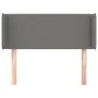 Dark gray fabric headboard 93x16x78/88 cm by vidaXL, Headboards and footboards - Ref: Foro24-3118611, Price: 42,94 €, Discoun...