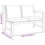 Juego comedor de jardín 6 pzas con cojines madera maciza acacia de vidaXL, Conjuntos de jardín - Ref: Foro24-3154964, Precio:...
