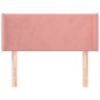 Cabecero de terciopelo rosa 83x16x78/88 cm de vidaXL, Cabeceros y pies de cama - Ref: Foro24-3118523, Precio: 48,76 €, Descue...