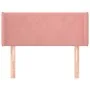 Cabecero de terciopelo rosa 83x16x78/88 cm de vidaXL, Cabeceros y pies de cama - Ref: Foro24-3118523, Precio: 43,95 €, Descue...