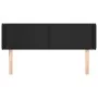 Cabecero de cuero sintético negro 147x16x78/88 cm de vidaXL, Cabeceros y pies de cama - Ref: Foro24-3118578, Precio: 65,62 €,...