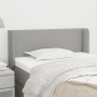 Cabecero de tela gris claro 93x16x78/88 cm de vidaXL, Cabeceros y pies de cama - Ref: Foro24-3118470, Precio: 45,02 €, Descue...