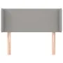 Cabecero de tela gris claro 93x16x78/88 cm de vidaXL, Cabeceros y pies de cama - Ref: Foro24-3118470, Precio: 44,18 €, Descue...