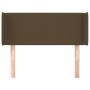 Cabecero de tela gris oscuro 93x16x78/88 cm de vidaXL, Cabeceros y pies de cama - Ref: Foro24-3118613, Precio: 48,81 €, Descu...