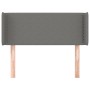 Cabecero de tela gris oscuro 83x16x78/88 cm de vidaXL, Cabeceros y pies de cama - Ref: Foro24-3118603, Precio: 41,39 €, Descu...