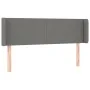 Cabecero de tela gris oscuro 147x16x78/88 cm de vidaXL, Cabeceros y pies de cama - Ref: Foro24-3118487, Precio: 82,24 €, Desc...