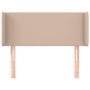 Cabecero de cuero sintético color capuchino 103x16x78/88 cm de vidaXL, Cabeceros y pies de cama - Ref: Foro24-3118577, Precio...