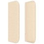 Cabecero de tela color crema 147x16x78/88 cm de vidaXL, Cabeceros y pies de cama - Ref: Foro24-3118631, Precio: 54,62 €, Desc...