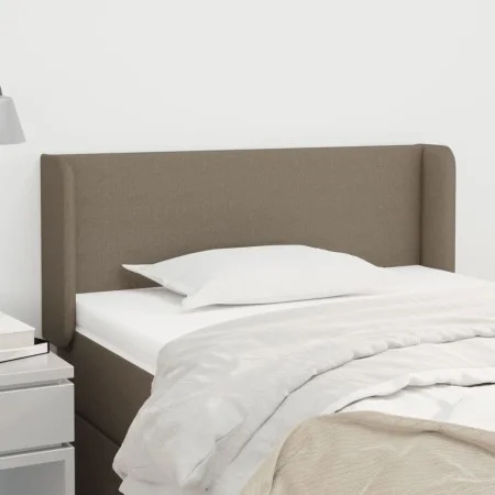 Cabecero de tela gris taupe 93x16x78/88 cm de vidaXL, Cabeceros y pies de cama - Ref: Foro24-3118474, Precio: 48,69 €, Descue...