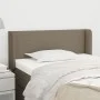 Cabecero de tela gris taupe 93x16x78/88 cm de vidaXL, Cabeceros y pies de cama - Ref: Foro24-3118474, Precio: 48,69 €, Descue...
