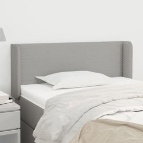 Cabecero de tela gris claro 83x16x78/88 cm de vidaXL, Cabeceros y pies de cama - Ref: Foro24-3118602, Precio: 41,08 €, Descue...