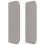 Cabecero de tela gris claro 83x16x78/88 cm de vidaXL, Cabeceros y pies de cama - Ref: Foro24-3118602, Precio: 41,08 €, Descue...