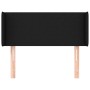 Cabecero de tela negro 83x16x78/88 cm de vidaXL, Cabeceros y pies de cama - Ref: Foro24-3118464, Precio: 37,04 €, Descuento: %
