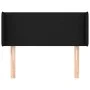 Kopfteil aus schwarzem Stoff, 83 x 16 x 78/88 cm von vidaXL, Kopf- und Fußteile - Ref: Foro24-3118464, Preis: 36,38 €, Rabatt: %