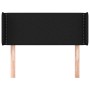 Cabecero de tela negro 83x16x78/88 cm de vidaXL, Cabeceros y pies de cama - Ref: Foro24-3118604, Precio: 38,37 €, Descuento: %