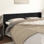 Cabecero de terciopelo negro 163x16x78/88 cm de vidaXL, Cabeceros y pies de cama - Ref: Foro24-3118544, Precio: 83,51 €, Desc...