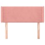 Cabecero de terciopelo rosa 83x16x78/88 cm de vidaXL, Cabeceros y pies de cama - Ref: Foro24-3118663, Precio: 41,73 €, Descue...