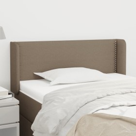 Cabecero de tela gris taupe 93x16x78/88 cm de vidaXL, Cabeceros y pies de cama - Ref: Foro24-3118614, Precio: 49,72 €, Descue...