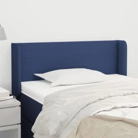 Blue fabric headboard 103x16x78/88 cm by vidaXL, Headboards and footboards - Ref: Foro24-3118484, Price: 47,36 €, Discount: %