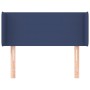 Cabecero de tela azul 103x16x78/88 cm de vidaXL, Cabeceros y pies de cama - Ref: Foro24-3118484, Precio: 48,38 €, Descuento: %