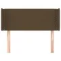 Kopfteil aus dunkelbraunem Stoff, 83 x 16 x 78/88 cm von vidaXL, Kopf- und Fußteile - Ref: Foro24-3118605, Preis: 39,14 €, Ra...