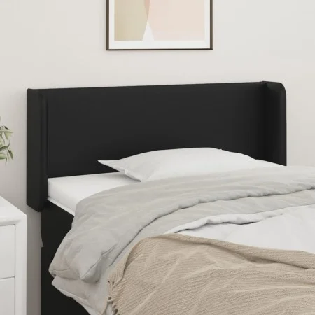 Cabecero de cuero sintético negro 83x16x78/88 cm de vidaXL, Cabeceros y pies de cama - Ref: Foro24-3118560, Precio: 39,53 €, ...