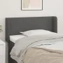 Gray synthetic leather headboard 93x16x78/88 cm by vidaXL, Headboards and footboards - Ref: Foro24-3118570, Price: 44,88 €, D...