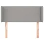 Light gray fabric headboard 93x16x78/88 cm by vidaXL, Headboards and footboards - Ref: Foro24-3118610, Price: 45,22 €, Discou...
