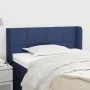 Blue fabric headboard 83x16x78/88 cm by vidaXL, Headboards and footboards - Ref: Foro24-3118748, Price: 38,49 €, Discount: %